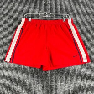 Nike Shorts Womens Medium Red Active Workout Training Gym Run Lift